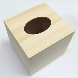 Kleenexbox quadratisch 12.5x13x12.6cm